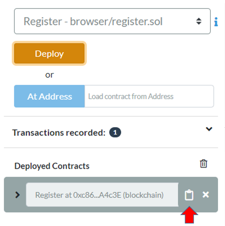 smart contract address